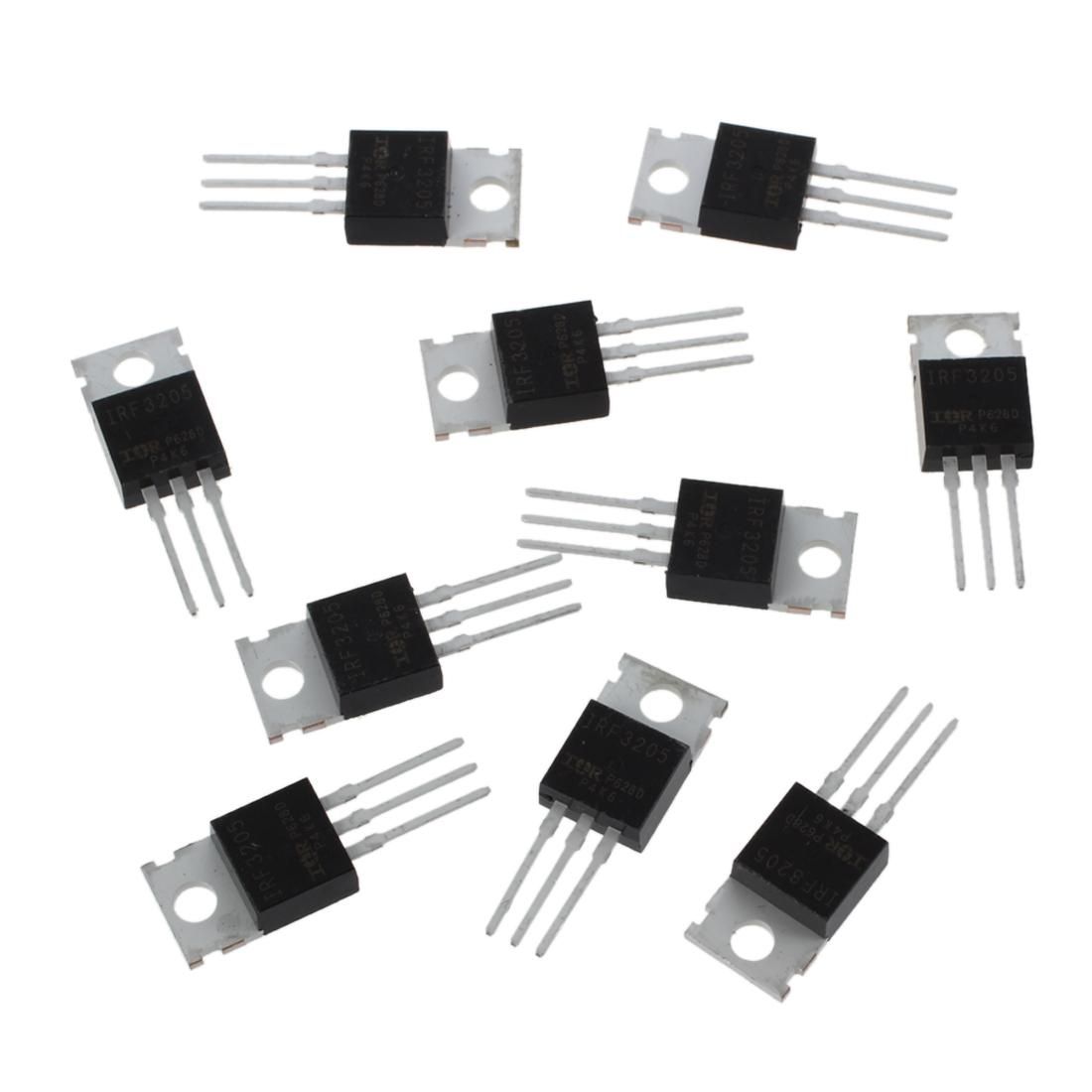 10pc IRF3205 IRF3205PBF Fast Switching Power Mosfet Transistor  N Channel T0220