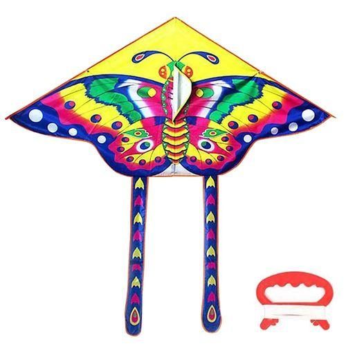 Colorful Kite Long Tail Nylon Outdoor Kites Flying Toys For