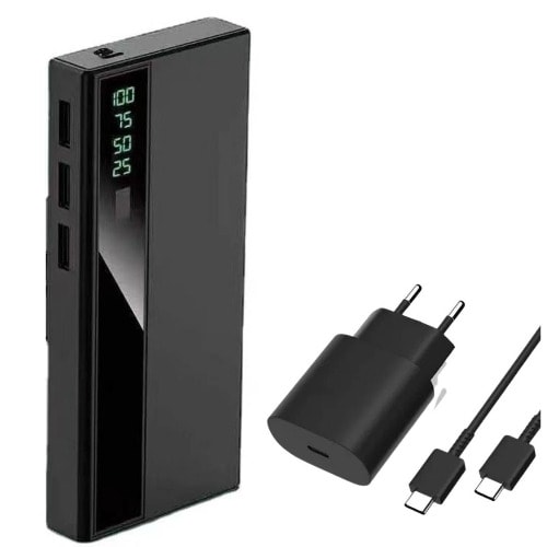 Arch Medes - Digital Led 20000mah Power Bank With Android Quick Charger