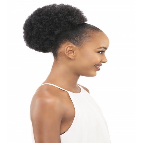 Puffy Afro Curl Hair Bun - Runway