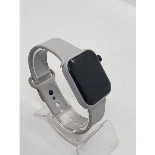 Led Silicone Digital Time Display Watch - Grey