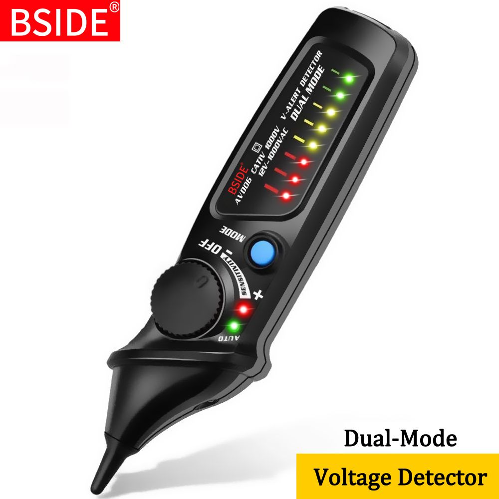AVD06 Voltage Detector Indicator Non Contact Profession Smart Test Pencil Live/phase Wire Breakpoint NCV Continuity Tester