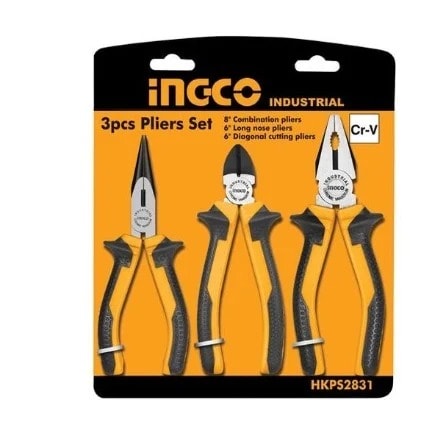 Ingco Plier Set - 3pieces
