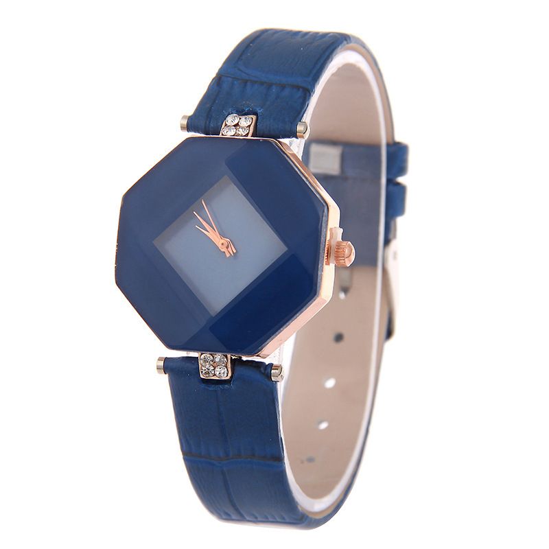Korean Fashion Ladies Diamond Mirror Quartz Watch