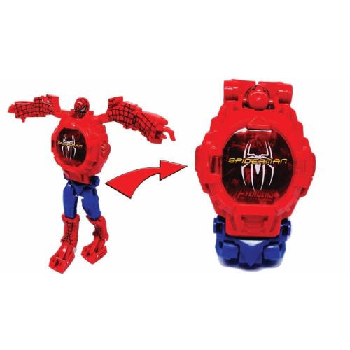 Spider-man Character Robot Watch With Image Projection