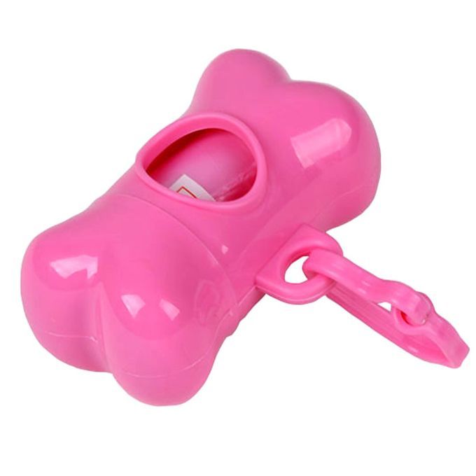 Garbage Bag Pet Waste Bag Dispenser Plasti  Garbage Bag Dispenser  Arrier  Ase-pink