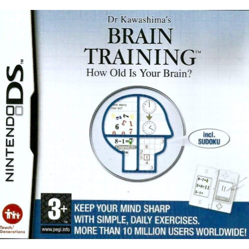 Dr Kawashima's Brain Training -nintendo Ds