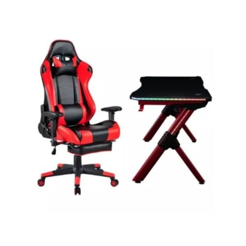 Autofull Gaming Chair With Foldable Desk