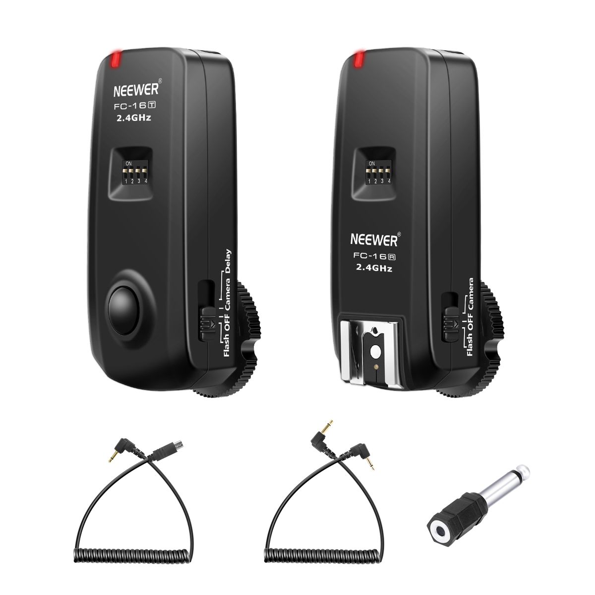 FC-16 3-in-1 2.4G 16 Channels Wireless Remote Flash Trigger Compatible With Sony A9II A9 A7RIV A7RIII A7RII A7R A7III A7II A7 A7SII A7S A6600 A6500 Sony DSLR Cameras