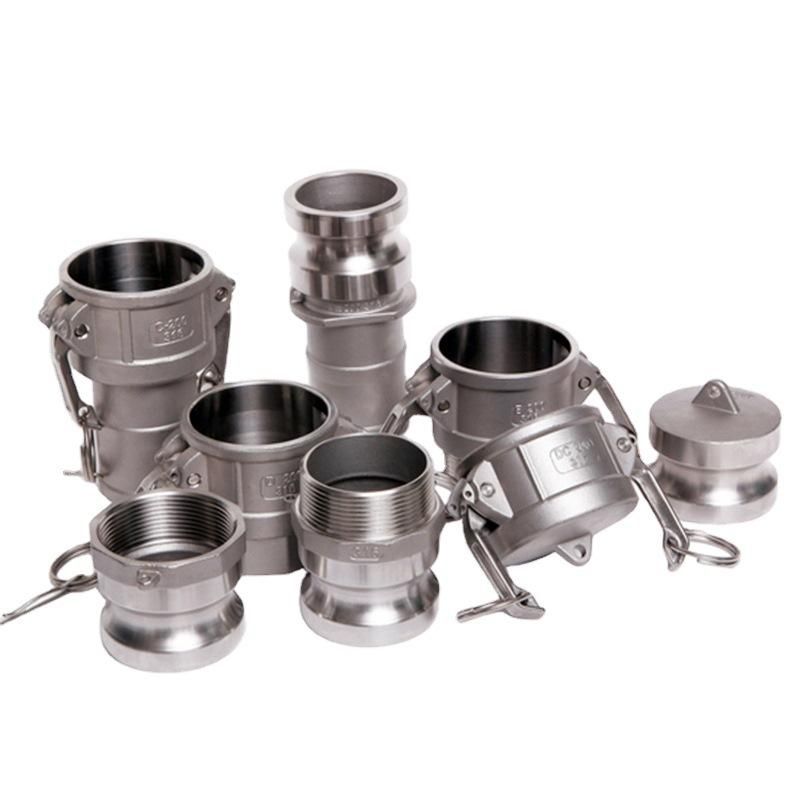 Factory Supply Stainless Steel Oil Pipe Accessories Quick Internal Teeth Male End A- Type Joint Pipe Accessories