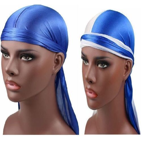 Durag Head Wrap Doo Rag - One Size - X2 Colours