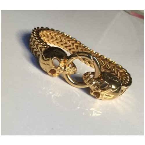 Polished Steel Link Bracelet