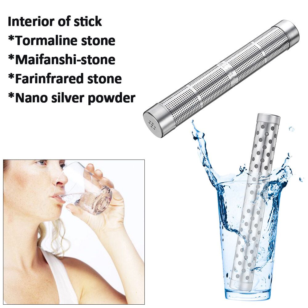 Alkaline Water Stick Hydrogen PH Water Ionizer Mineral Purifier Filter Seal 13 Minerals Enhance Human Immunity #2