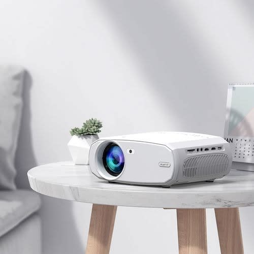 Havit Pj202 Pro 4k Portable 220 Ansi Lumens Wireless Projector