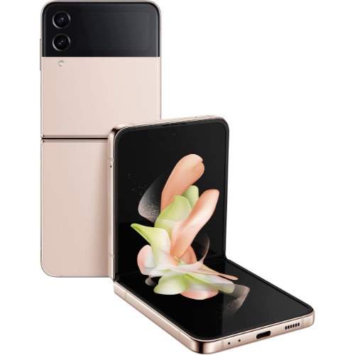 Galaxy Z Flip 4 - 6.7"-5G - 8GB RAM -256GB ROM- Android 12 -12/12Mp - 10Mp Selfie - Pink Gold