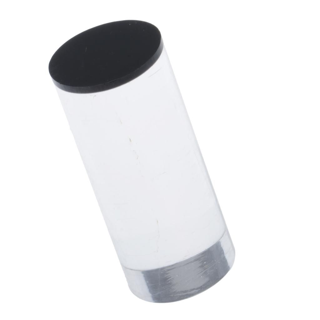 1pc Acrylic Russia Roulette Win Marker Pressure Tower Game Black