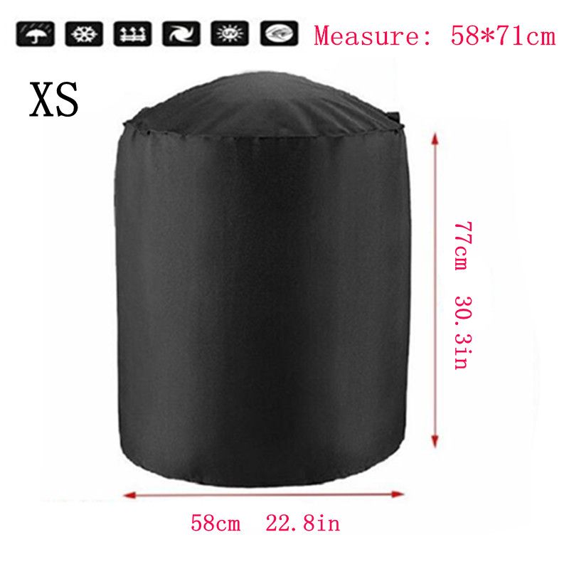 Waterproof BBQ Grill Cover Outdoor Rain Grill Anti Dust Protector For Gas Charcoal Electric Barbecue Accessories Outdoor Garden