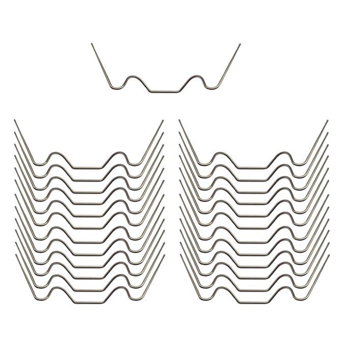 50Pcs W Shape Glazing Clips Stainless Use Fttings Accessories For