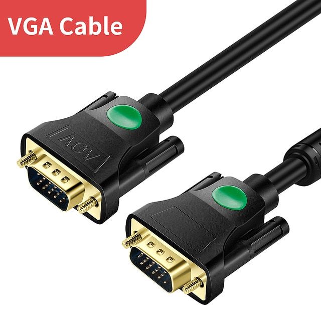 VGA To VGA Cable PC Computer Monitor Projector Male