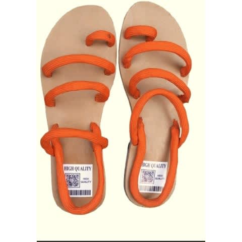 Orange Sandals