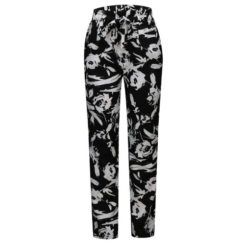 Tie Belt High Waist Trouser