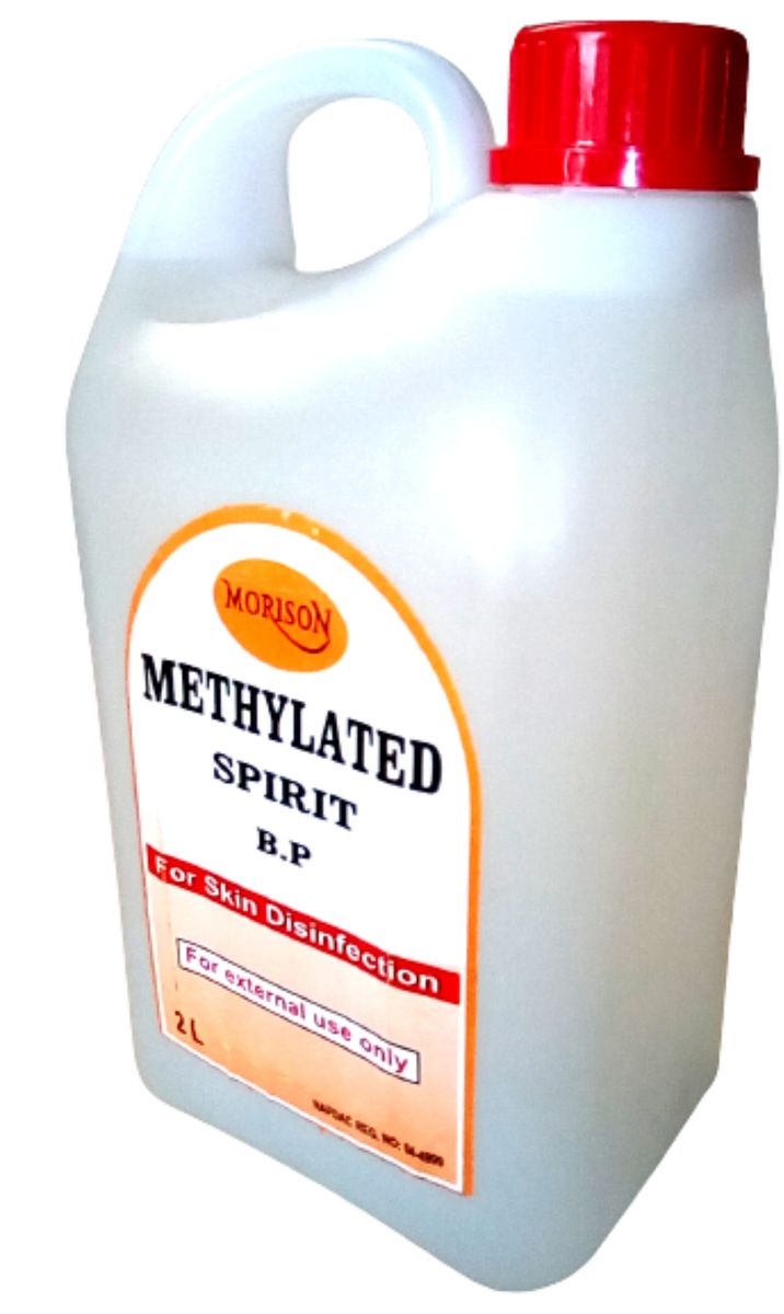 Methylated Spirit 2Litres, For Skin & Surgical Disinfection