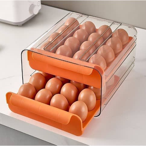 2 Layers 32 Slot Egg Storage