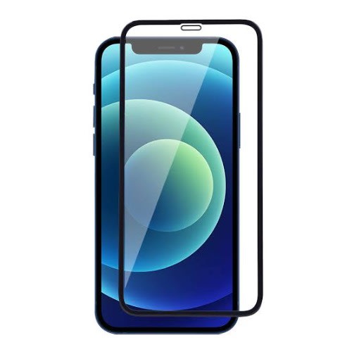 Tempered Glass For iPhone 12 Pro - Black