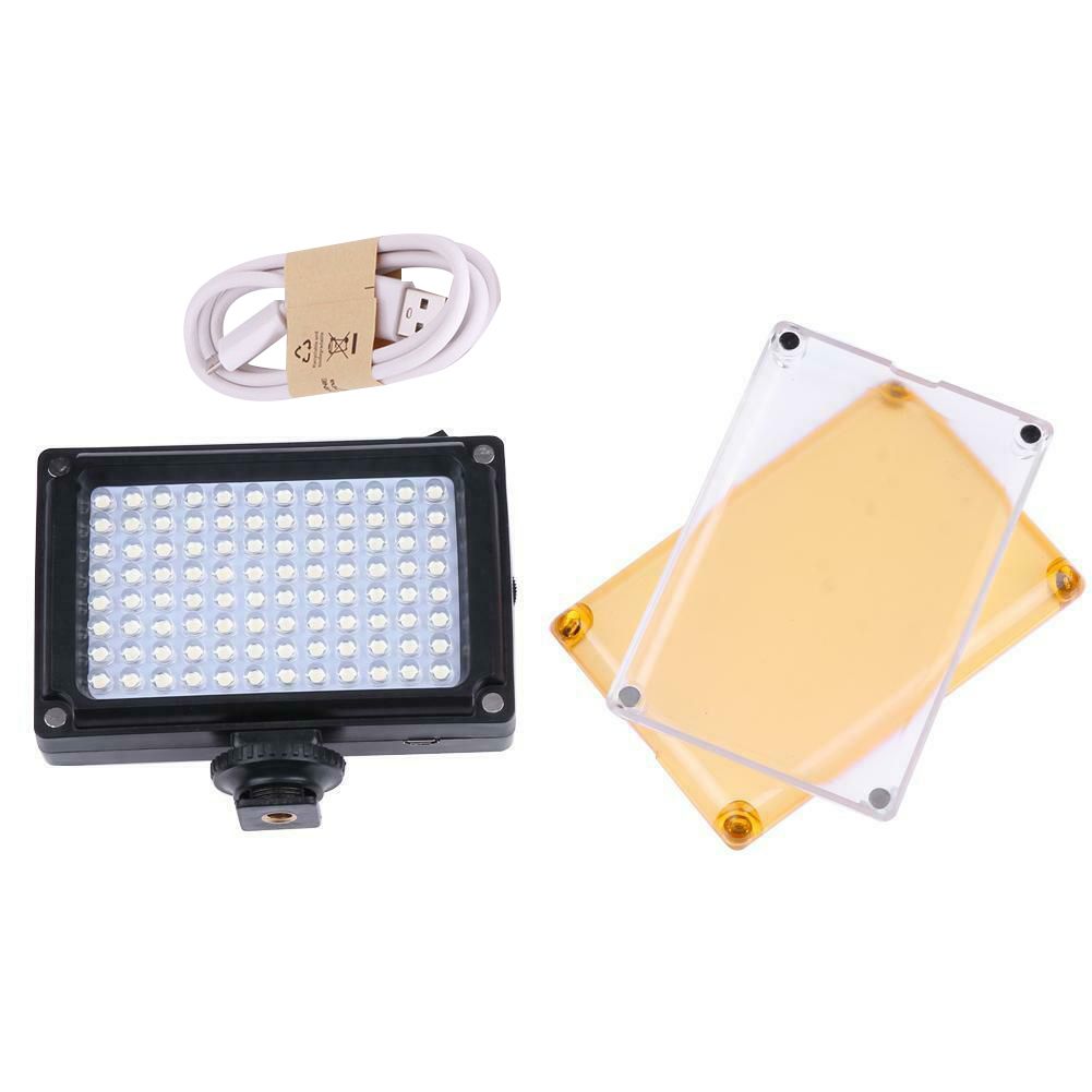 96-LED Video Light Photo Studio Hot Shoe Fill Lamp For DSLR-