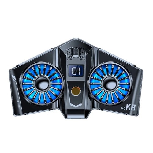 Dual-core Twin-turbo Rapid Cooling Fan For iPads/Tablets