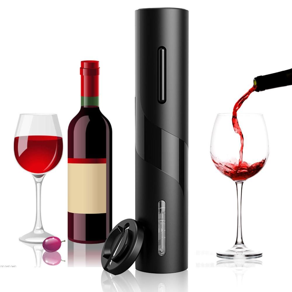 1Pcs Bottle Opener Automatic Electric Red Wine Openers Stopper Fast Wine Corkscrew  Foil Cutter Cork Out Tool