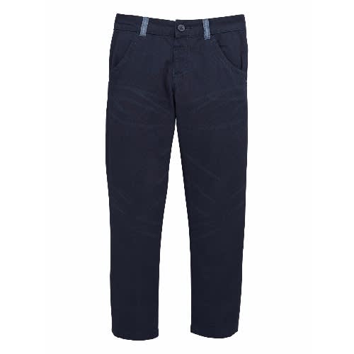Mini V by Very Boys Smart Navy Chino Trousers