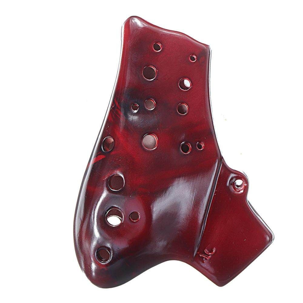 18 Holes Alto A Tone Double Tube Smoldering Professional Ocarina