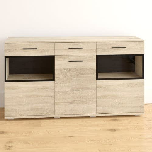 J Best  Sideboard Lights Oak