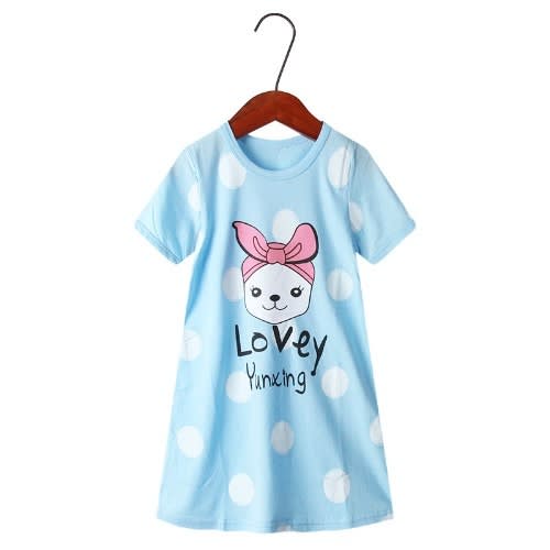 Lovey Children Girls Night Gown