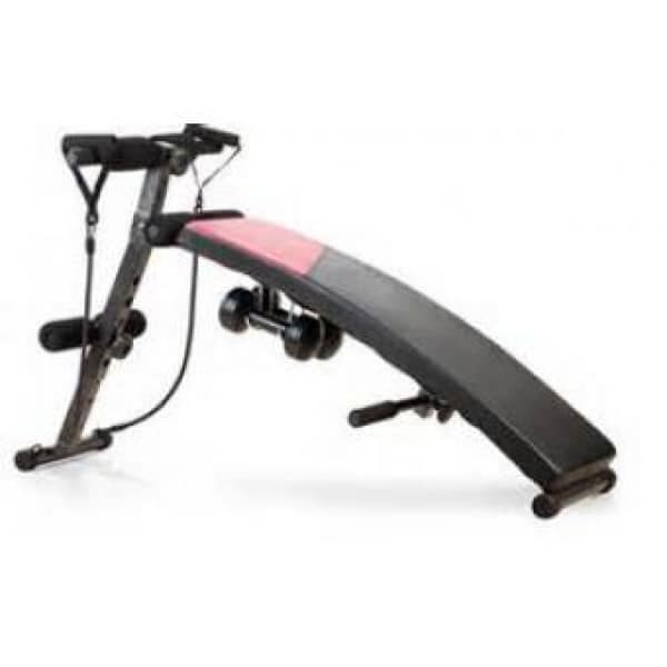 Multi-Purpose Sit Up Bench With Rope And Dumbell