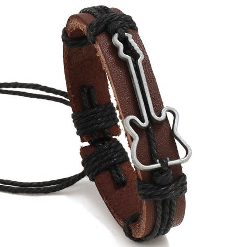 Leisure Men's Leather Bracelet