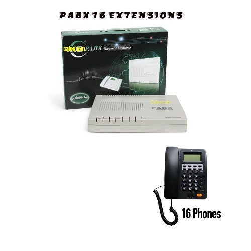 Pabx Wired Intercom 16 Extension Bundle