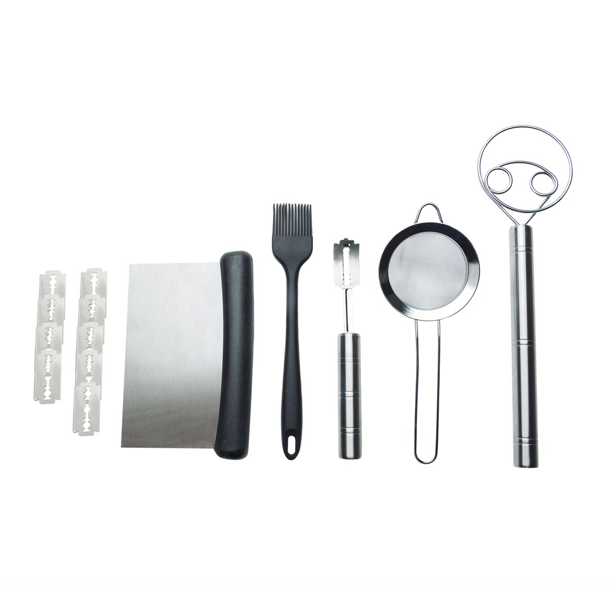 Bread Making Tools Kit Of Stainless Steel Danish Dough Whisk