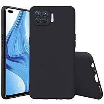 Silicone Back Case For Oppo A73 -black