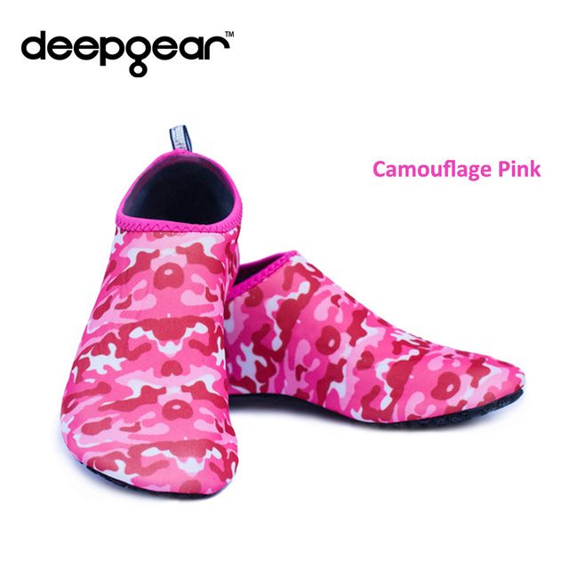 Deepgear 3mm Neoprene Aqua Shoes Socks Soft Tpe Sole Shoes