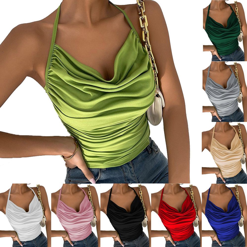 Neck Vest Women's Dress High Quality Bra Small Suspender Sexy