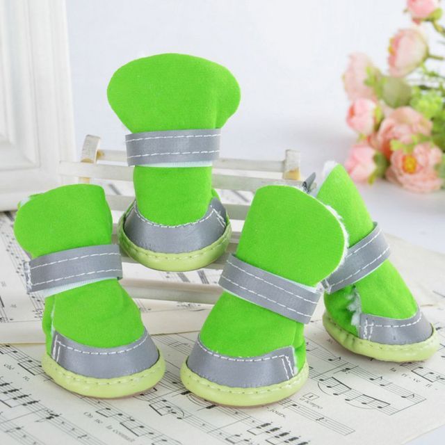 4pcs/set Anti Skid Rain Snow Boots