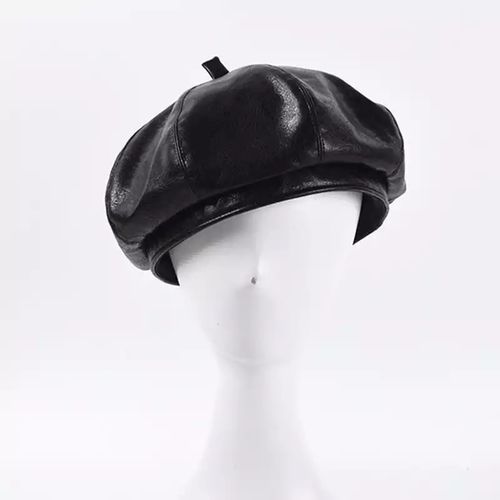 UNISEX STYLISH FASHION LEATHER BERET