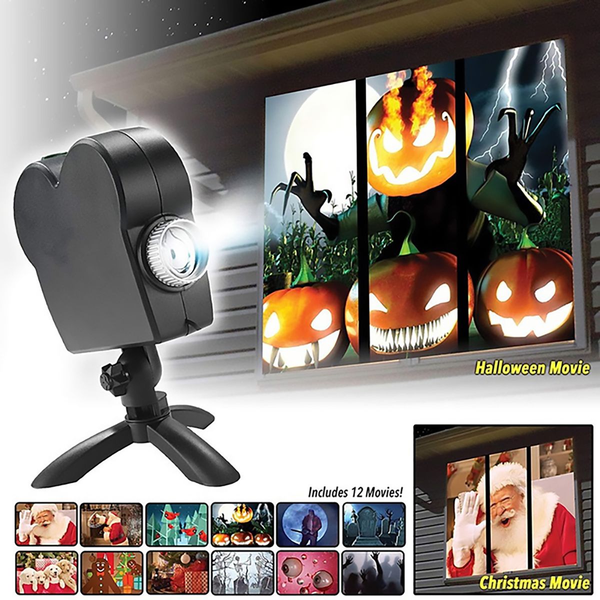 Christmas Halloween Window Projector LED Projector Projector