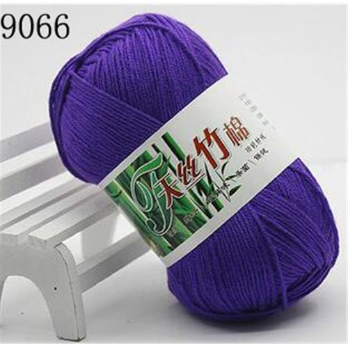 1pc=50g Natural Bamboo Cotton Yarn Soft Crochet Yarn Sale Crochet For Knitting Wool Children Hand Knitting DIY Thread C2MX0012