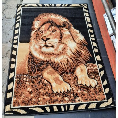 Feather Collection Rugs 5037 - Black