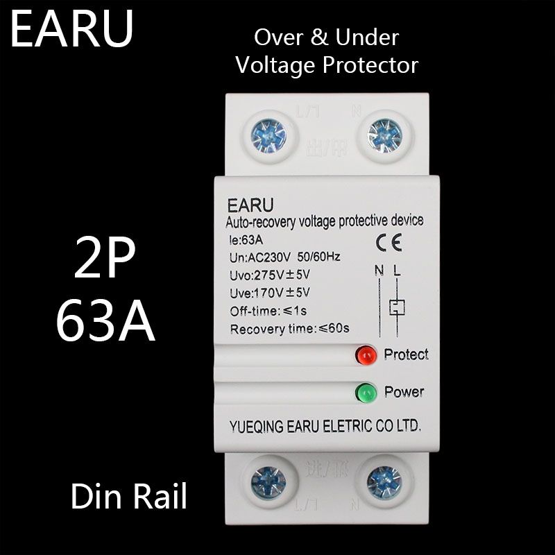 Self Din Automatic 220V 63A Rail Reconnect Restore Recovery