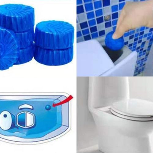 Automatic Toilet Bowl Antibacterial Cleaning Tabs Cleaner -