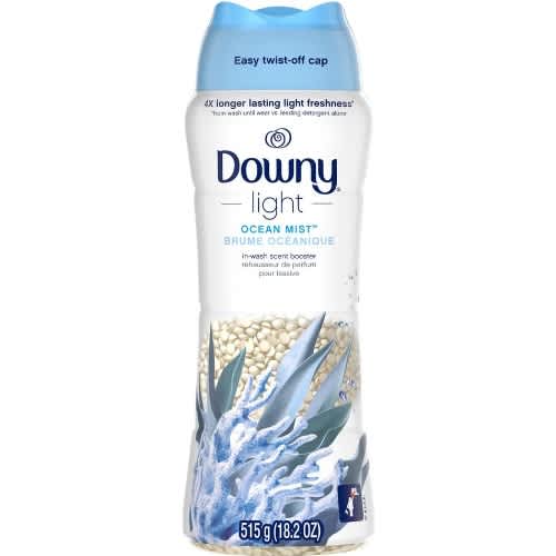 Downy Light Laundry Scent Booster Beads For Washer Ocean Mist 1.06kg